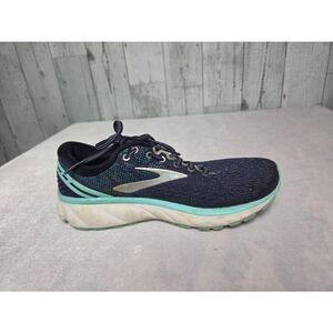 Brooks Ghost 11 Running Shoes Navy Blue Sz. 8